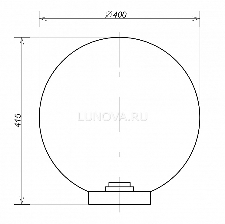 Шар CLEAR 400